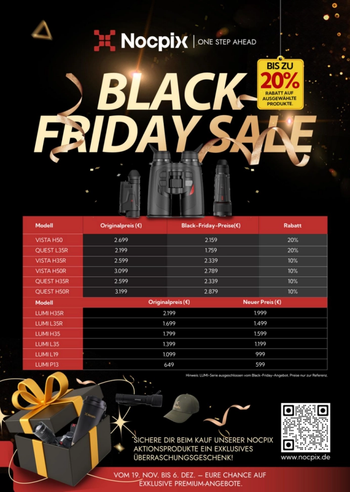 NOCPIX QUEST Wärmebildgerät Black Friday