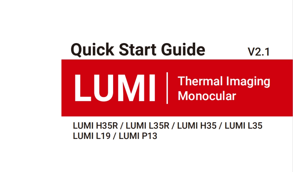 Guide de démarrage rapide LUMI