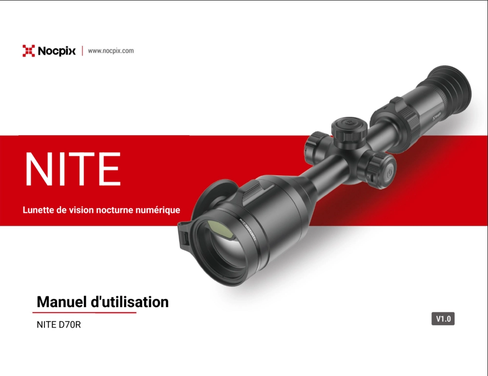 Manuel d’utilisation de la série NITE