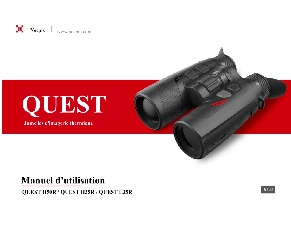 Manuel d'utilisation Quest