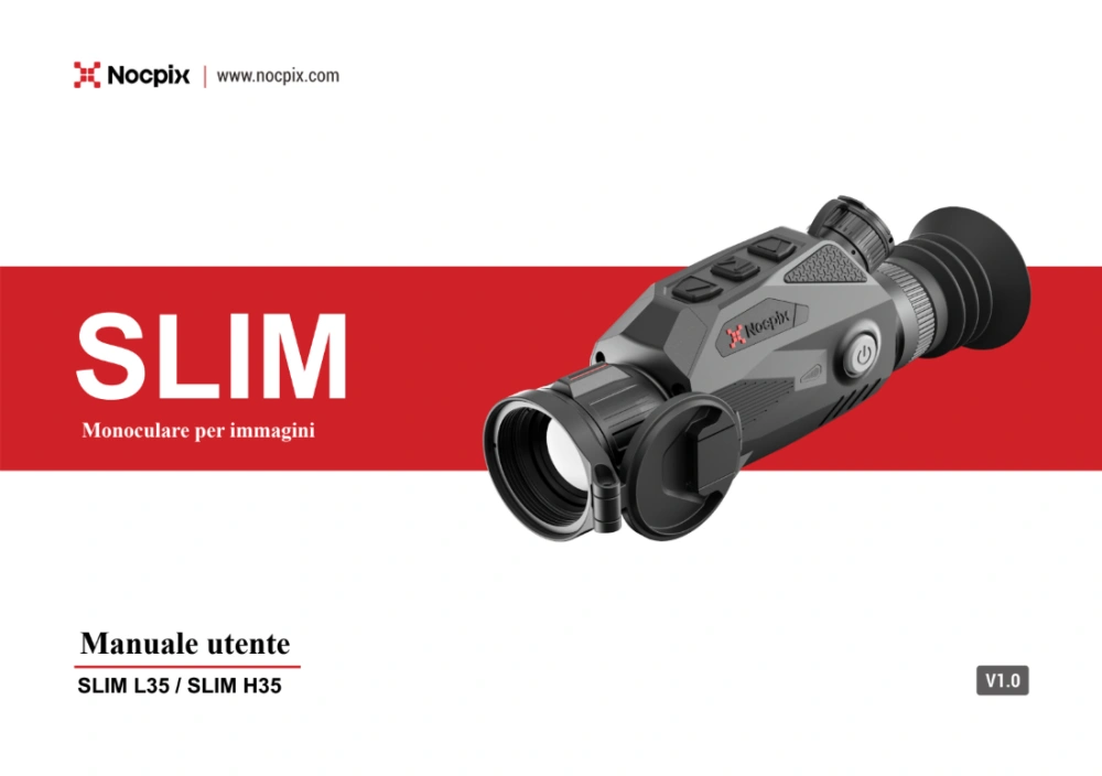 Manuale utente serie SLIM