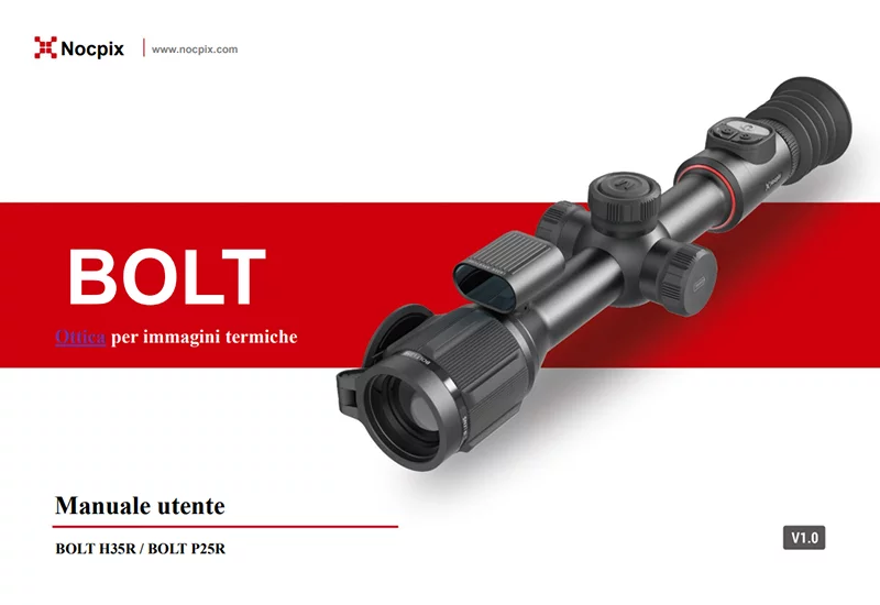 BOLT Series User Manual