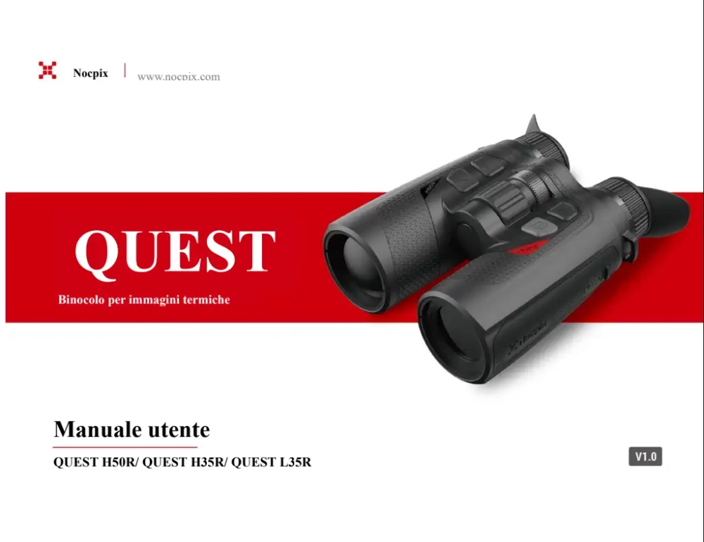 Manuale utente della serie Quest