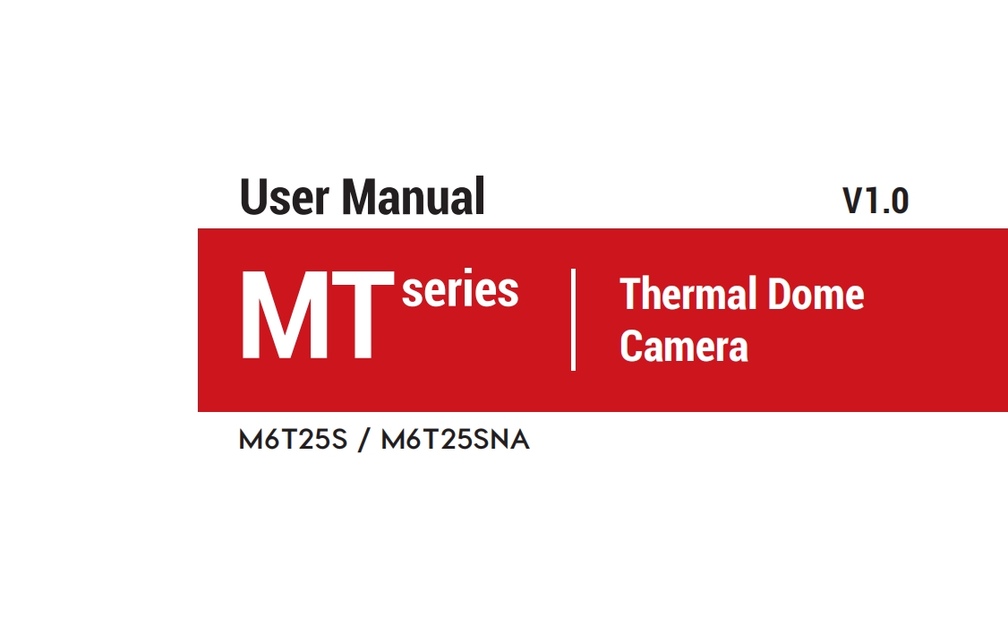 MT Series User Manual