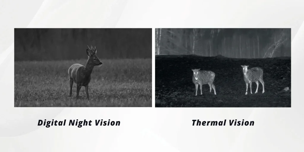 Thermal Vision VS Digital Night Vision