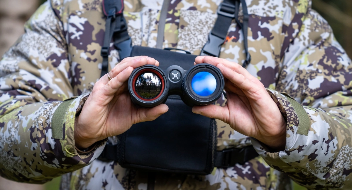 QUEST termisk kikare i verklig användning med professionell jägare