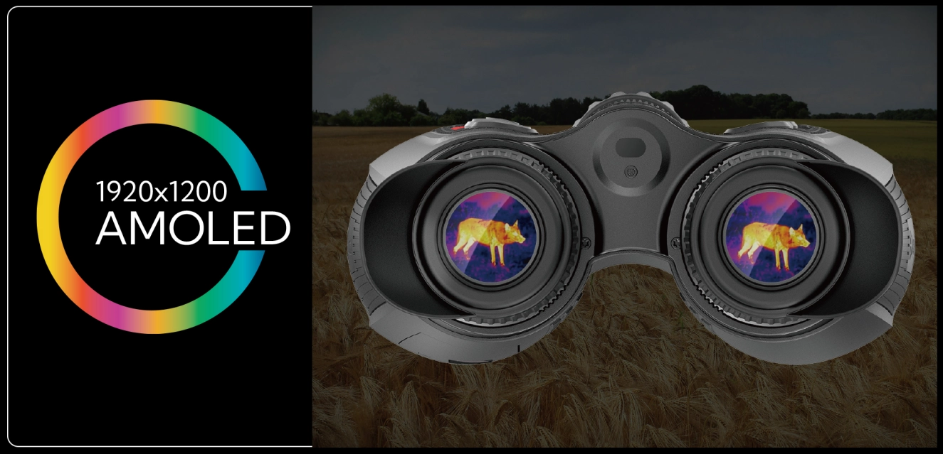 Nocpix QUEST S50R is equipped with two 1920×1200 OLED displays