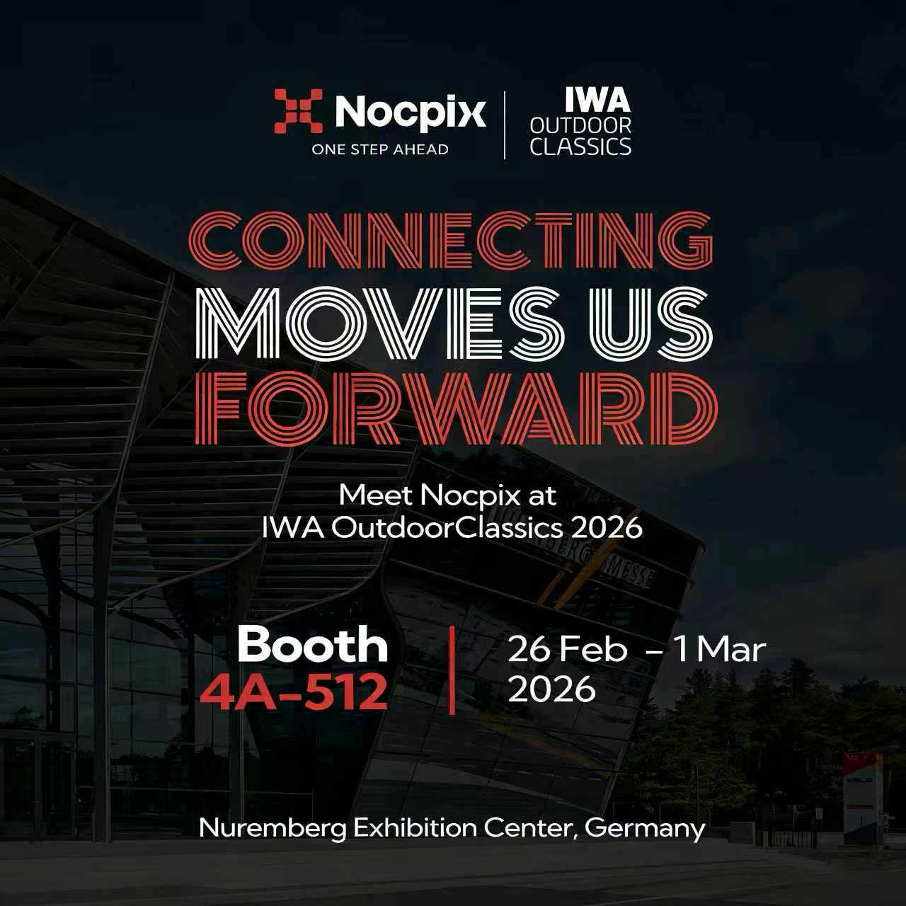 Nocpix stiller ut på IWA OutdoorClassics 2026 – Utforsk. Ett skritt foran.