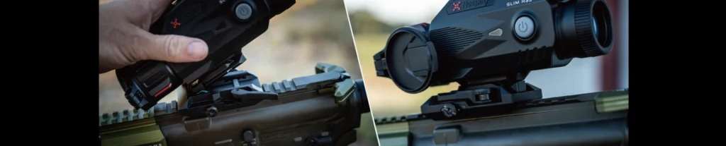 quick detach thermal scope mount