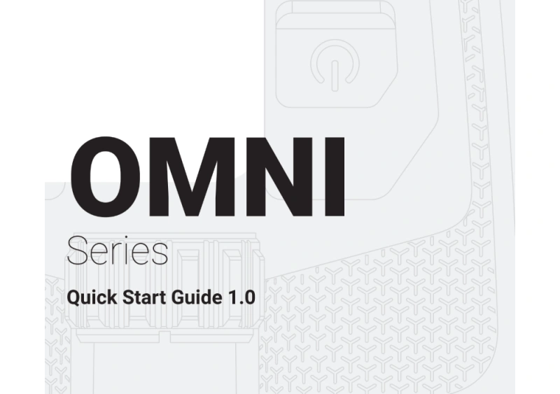 OMNI Series Quick Start Guide