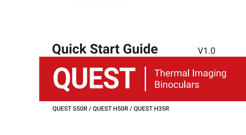 QUEST Series Snabbstartguide